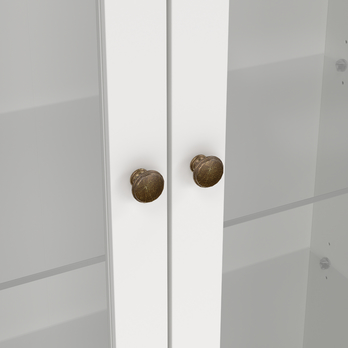 Vitrína BRAIDY biela 7