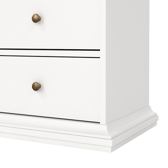 Vitrína BRAIDY biela 8