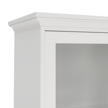 Vitrína BRAIDY biela 9