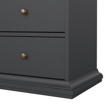 Vitrína BRAIDY sivá 8