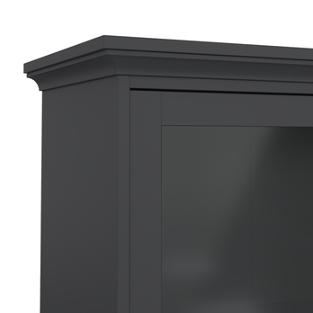 Vitrína BRAIDY sivá 9