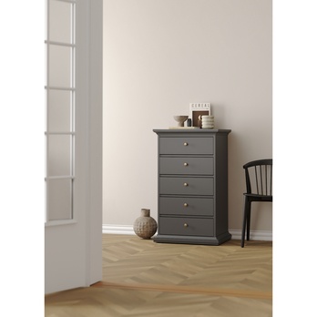 Komoda BRAIDY sivá 1