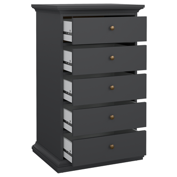 Komoda BRAIDY sivá 2