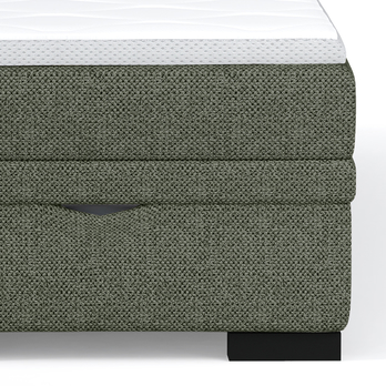 Posteľ boxspring BRAM olivová, 180x200 cm 5