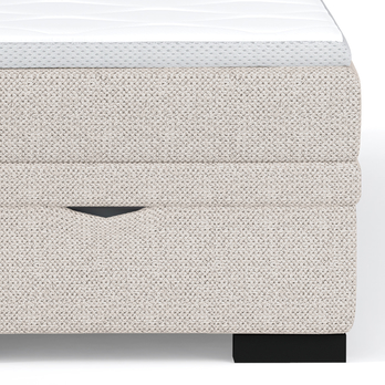 Posteľ boxspring BRAM béžová, 160x200 cm 5