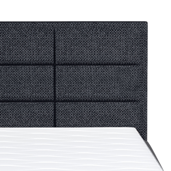 Posteľ boxspring BRAM tmavomodrá, 140x200 cm 4