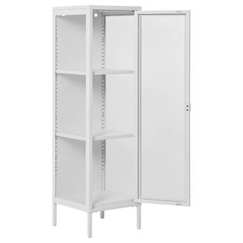 Vitrína BRASBONI 2 biela 1