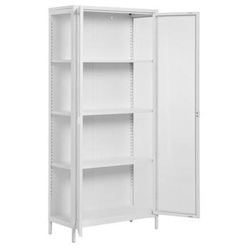 Vitrína BRASBONI II biela 1