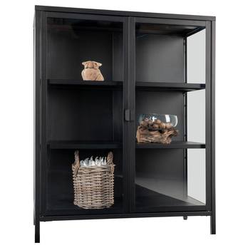 Vitrína BRASBONI III čierna 4