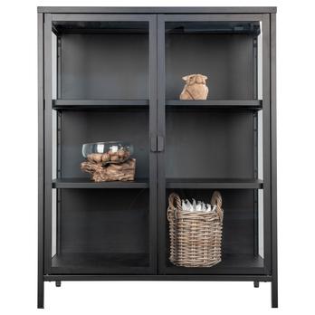 Vitrína BRASBONI III čierna 6