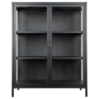 Vitrína BRASBONI III čierna 7