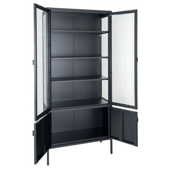 Vitrína BRASBONI čierna 2