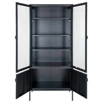 Vitrína BRASBONI čierna 4