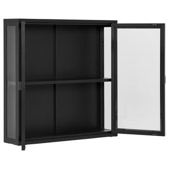 Nástenná vitrína BRASBONI čierna 1