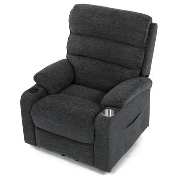 Relaxačné kreslo BRECON sivá 1