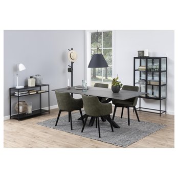 Stojanový vešiak BREMEN čierna 2