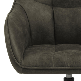 Jedálenská stolička BRENDA zelená/čierna 6