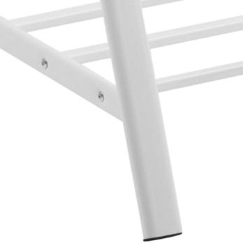 Stojan na oblečenie BRENT biela 4