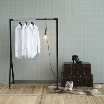 Stojan na oblečenie BRENT čierna 1