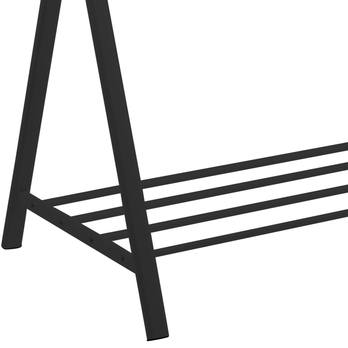 Stojan na oblečenie BRENT čierna 6