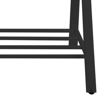 Stojan na oblečenie BRENT čierna 7