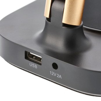 Stolná lampa BRESSI II zlatá/čierna 6