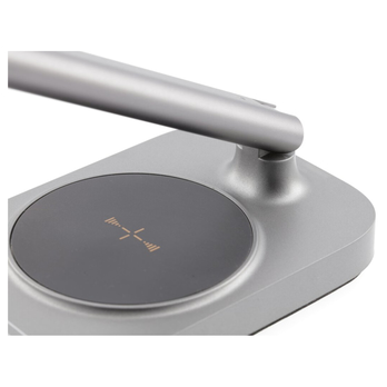 Stolná lampa BRESSI II sivá 3