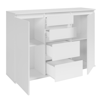 Komoda BREST 4 biela 4