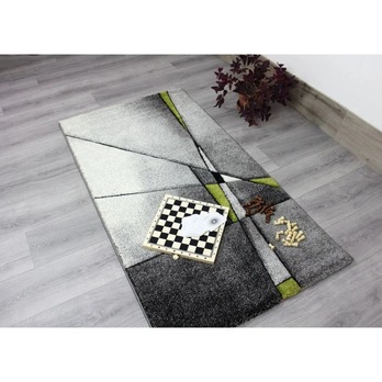 Koberec BRILLIANCE sivá/zelená, 200x290 cm 1