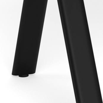 Jedálenský stôl BRISTOL 200 matný divoký dub/matná čierna 5