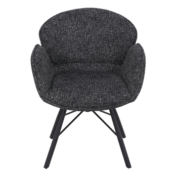 Jedálenská stolička BRISTOL S antracitová 1