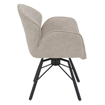 Jedálenská stolička BRISTOL S béžová 4