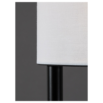 Stojacia lampa BRONN 2 čierna/biela 5