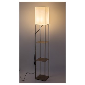 Stojacia lampa BRONN hnedá/biela 2