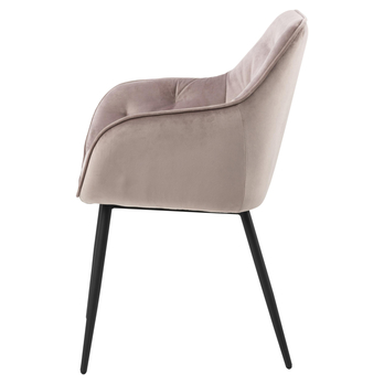 Jedálenská stolička BROOKE 2 pudrová 3