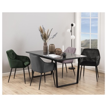 Jedálenská stolička BROOKE 2 tmavozelená 2