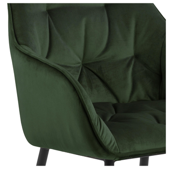 Jedálenská stolička BROOKE 2 tmavozelená 7