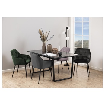 Jedálenská stolička BROOKE 2 sivohnedá 2