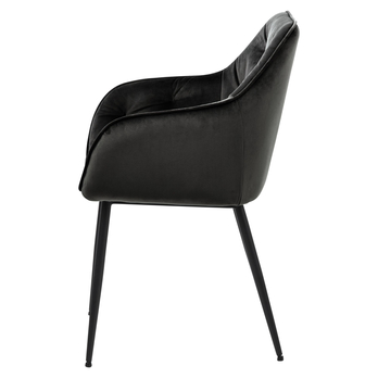 Jedálenská stolička BROOKE 2 sivohnedá 4