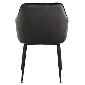 Jedálenská stolička BROOKE 2 sivohnedá 5