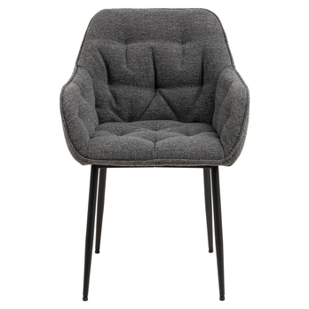 Jedálenská stolička BROOKE 2 antracitová 3