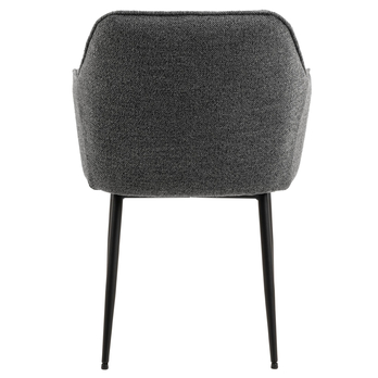 Jedálenská stolička BROOKE 2 antracitová 5