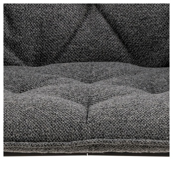 Jedálenská stolička BROOKE 2 antracitová 6