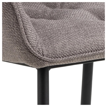 Jedálenská stolička BROOKE 2 hnedosivá 7