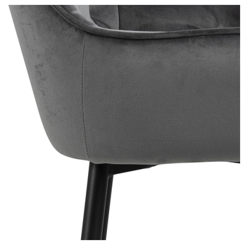 Barová stolička BROOKE 2 tmavosivá 8