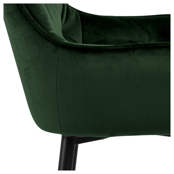 Barová stolička BROOKE 2 tmavozelená 8