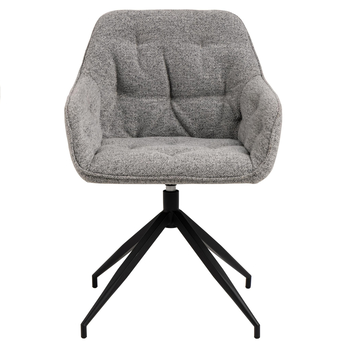 Jedálenská stolička BROOKE 3 sivá 3