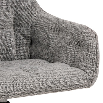 Jedálenská stolička BROOKE 3 sivá 6