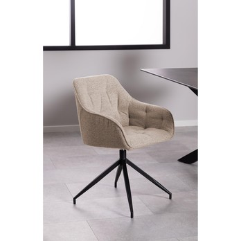 Jedálenská stolička BROOKE 3 béžová 1