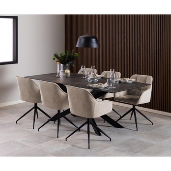 Jedálenská stolička BROOKE 3 béžová 3